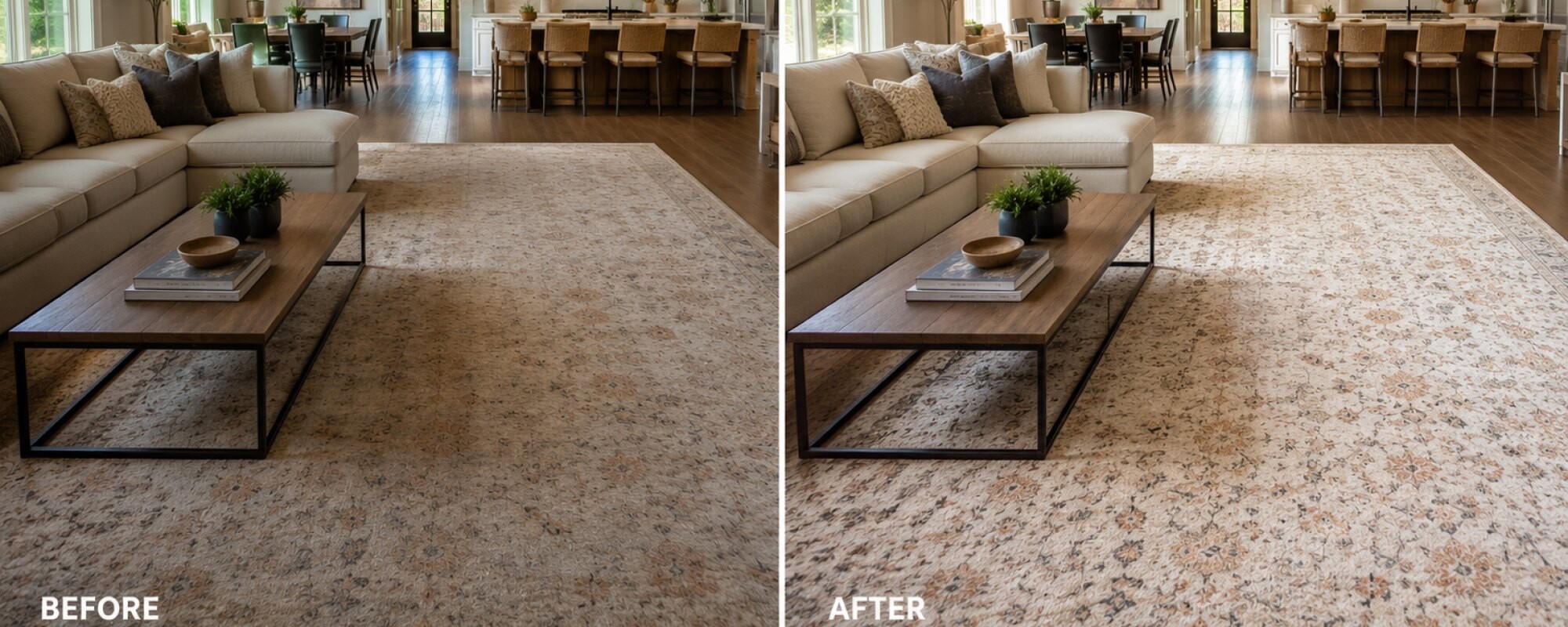 Carpet cleaning job