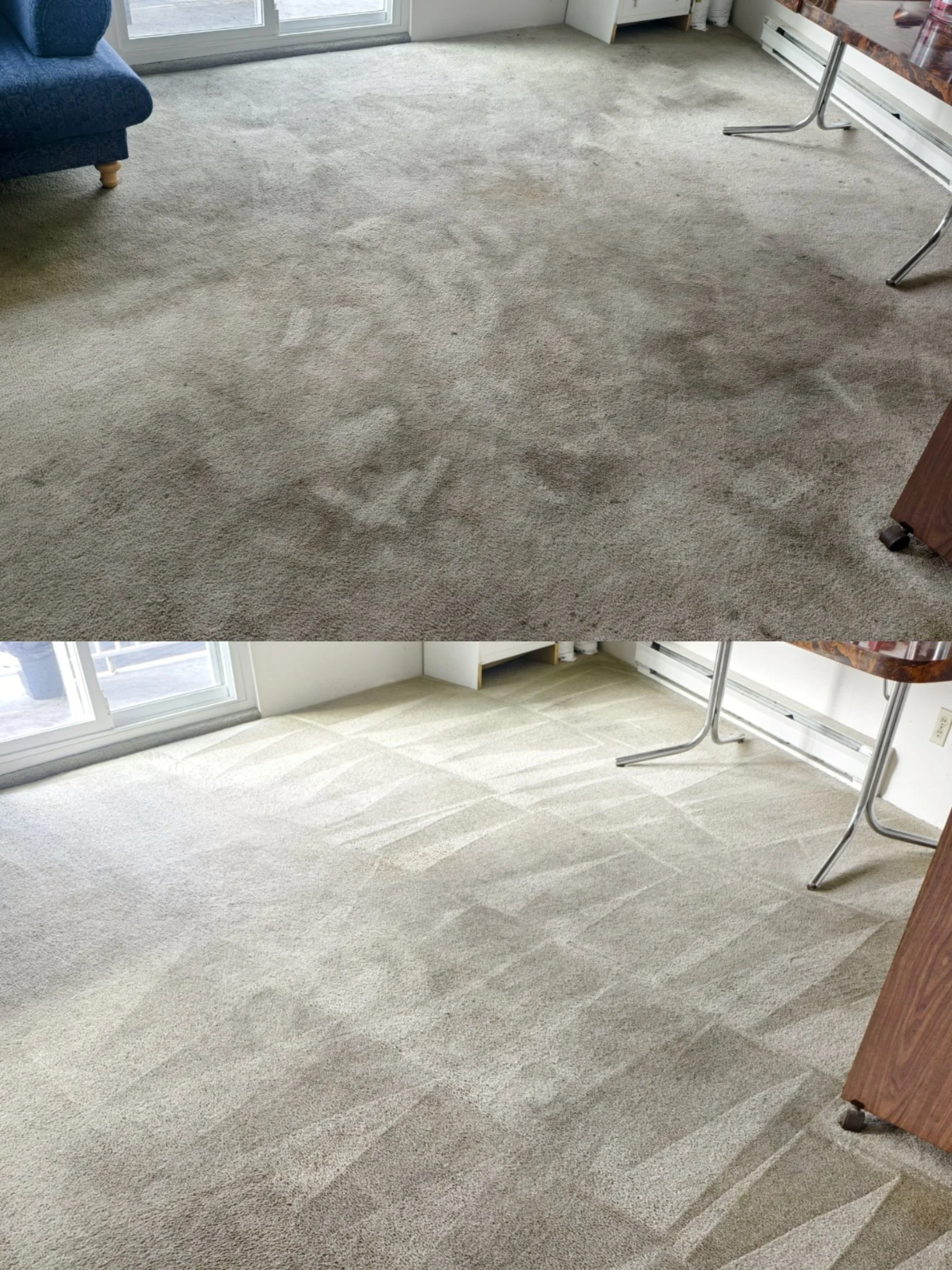 Carpet cleaning job